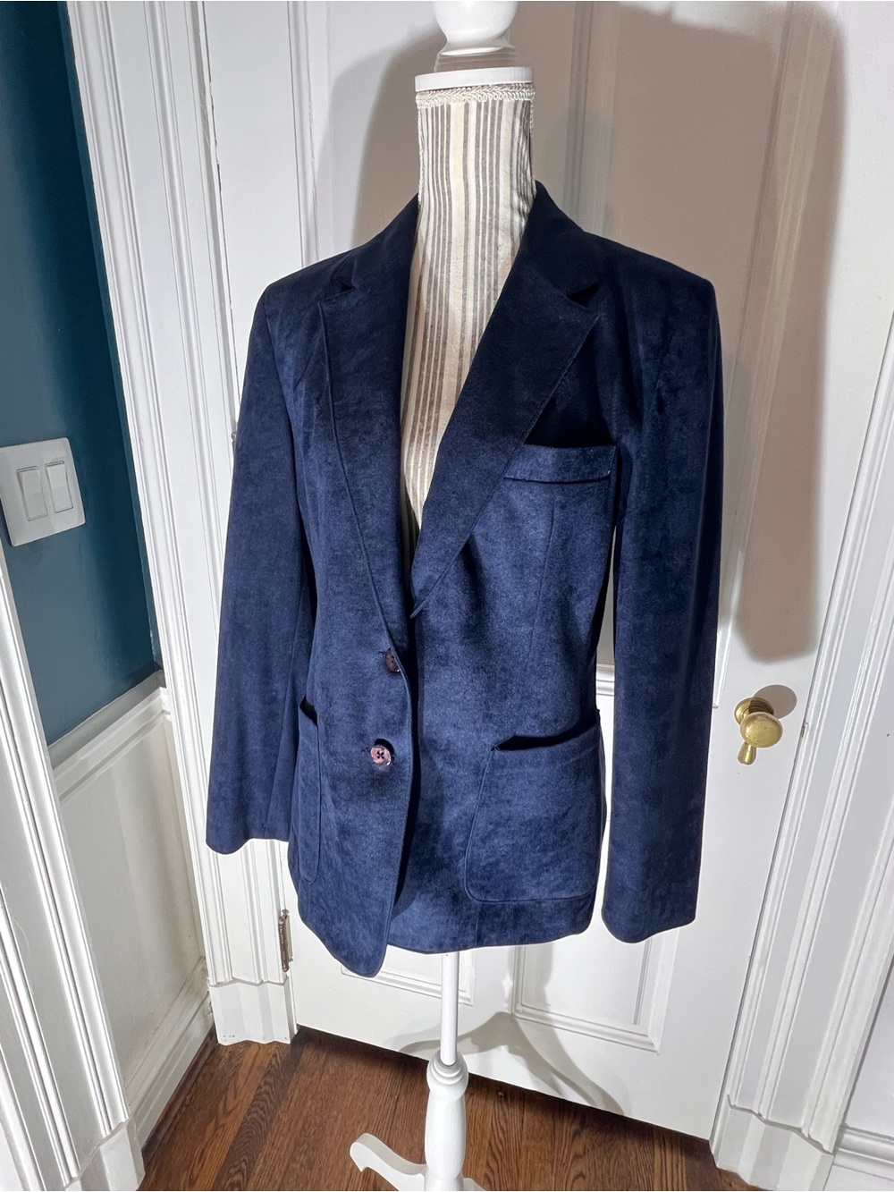 Farrah womenswear size 14 navy women’s blazer vintage B505